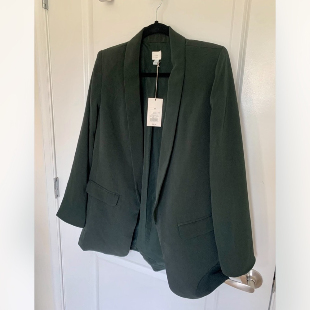 A NEW DAY Blazer - Green - Medium